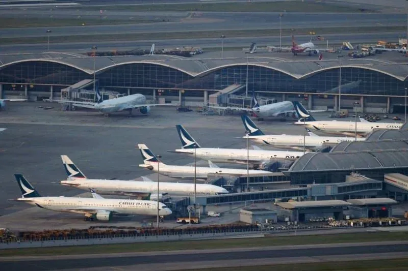 홍콩국제공항 전경