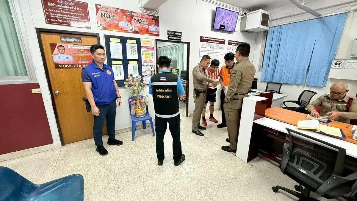 경찰서 유치장 내부