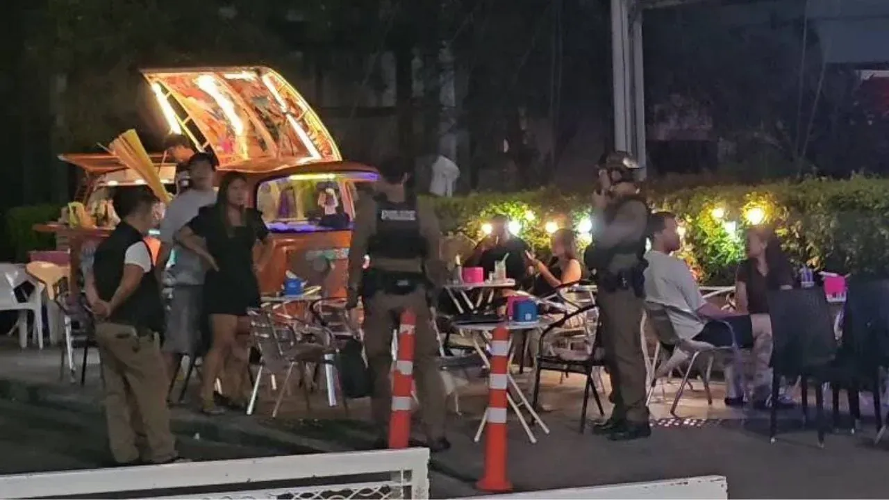 파타야 바에서 계산 거부로 인한 폭력사태