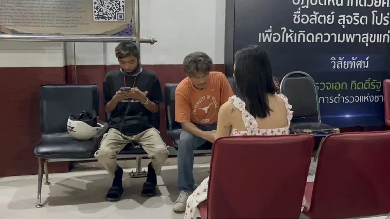 파타야 호텔에서 전 여자친구에게 감금된 여성