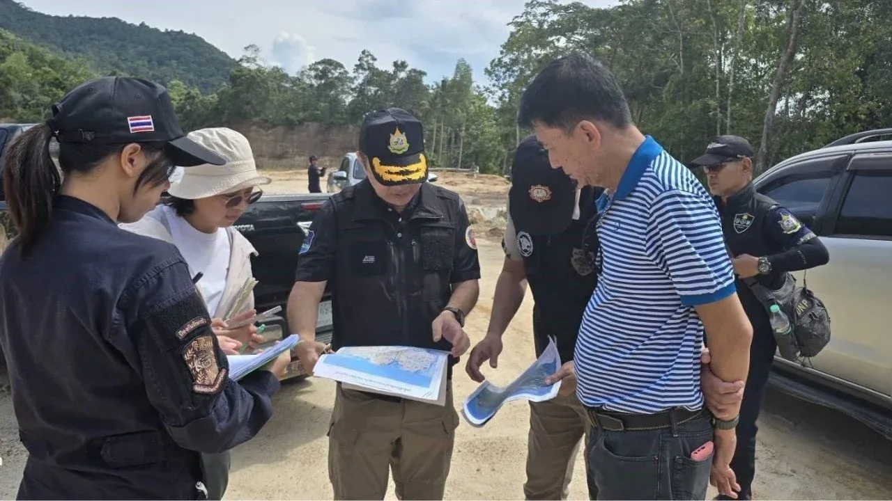 꼬팡안 조사 현장