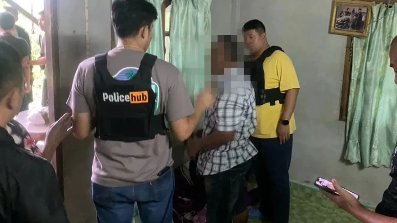 크라비에서 체포된 용의자