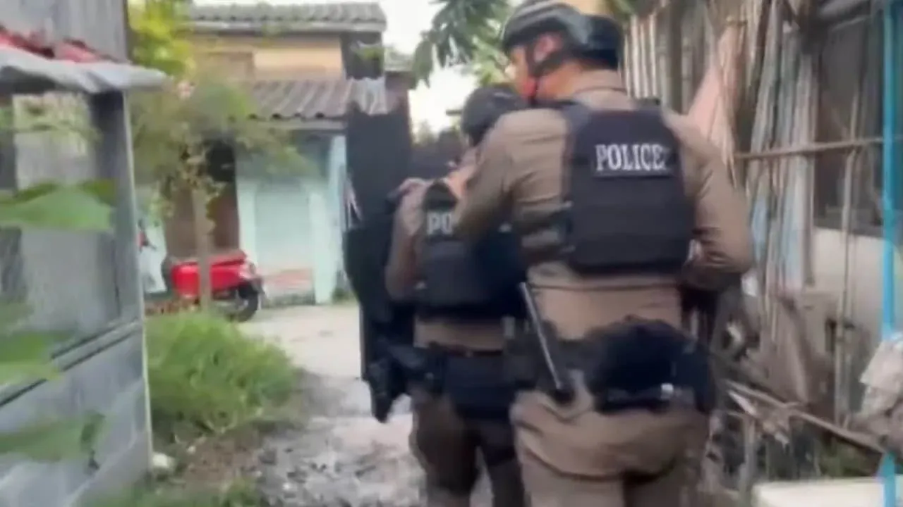 차청사오 총기 자해 사건 현장 사진 2