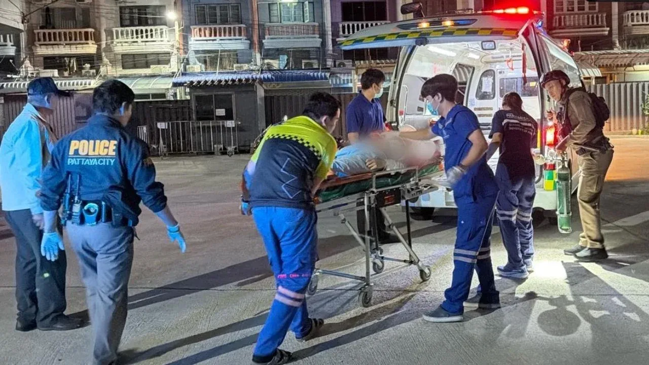 파타야 호텔 발코니