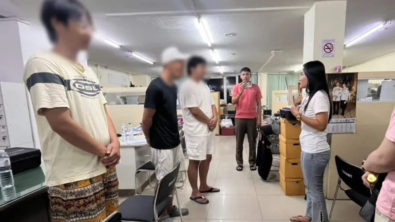 피해자와 용의자들의 대면