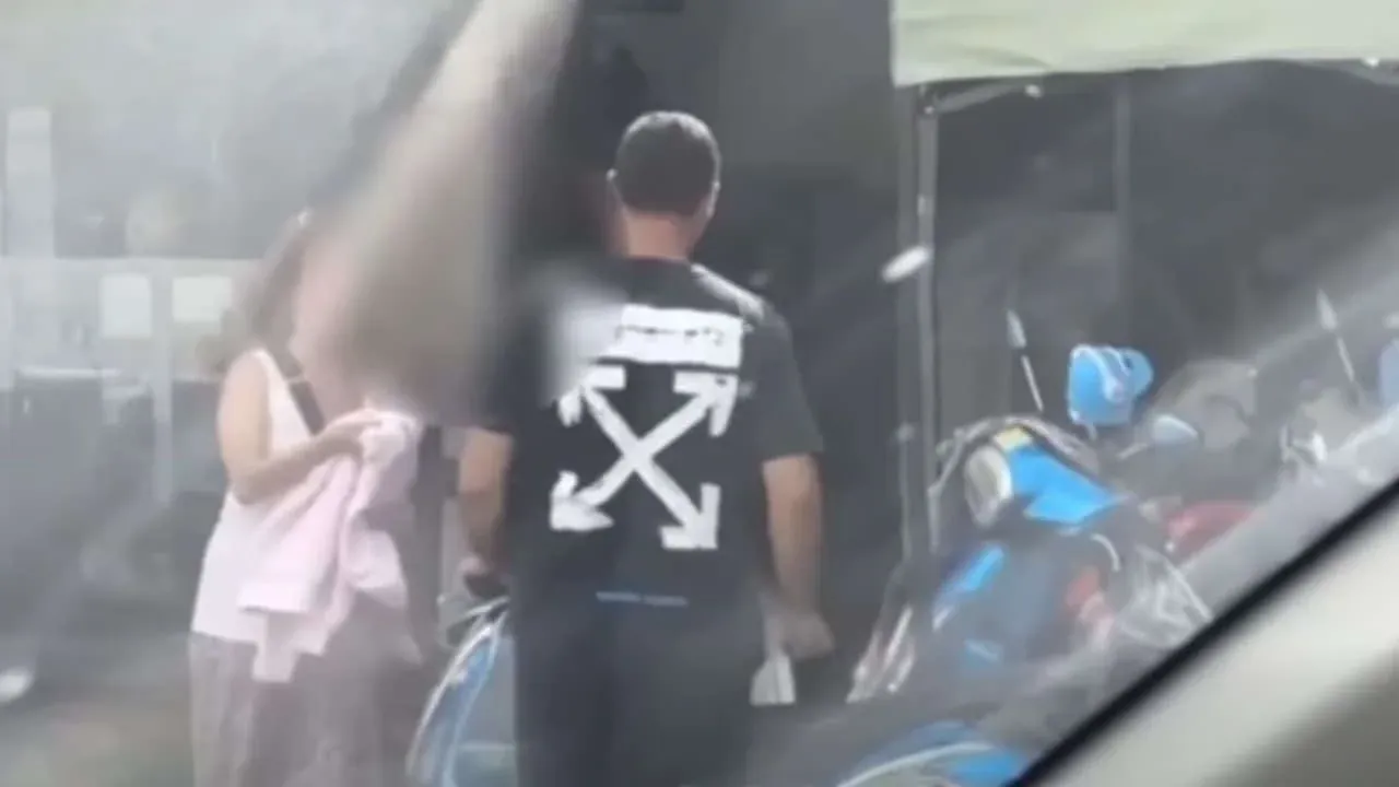 불법 오토바이 렌탈샵 압수 현장