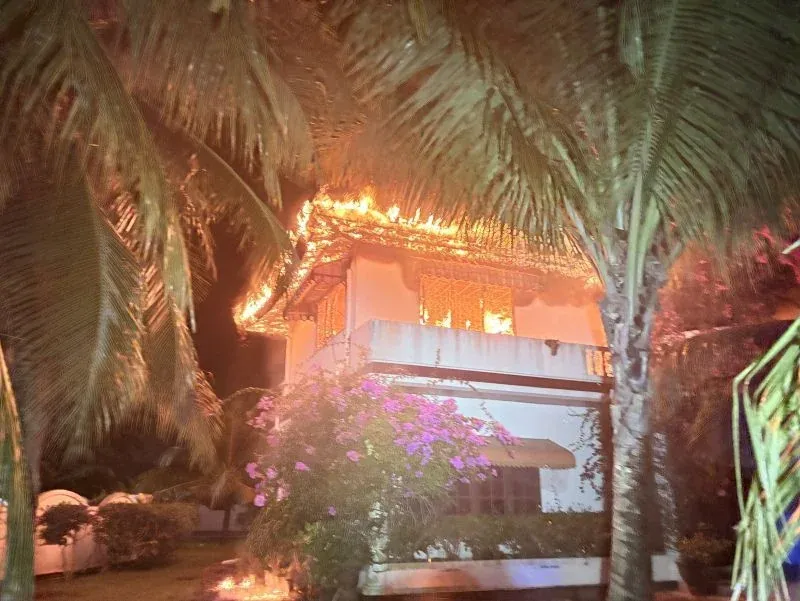 푸켓 화재 현장