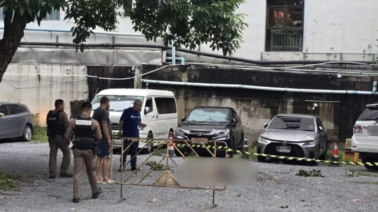 실롬 호텔에서 뛰어내린 것으로 추정되는 외국인