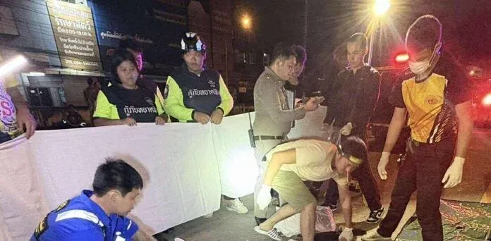 사고 현장 전경