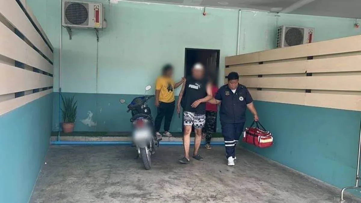 파타야 리조트 폭행 사건 현장