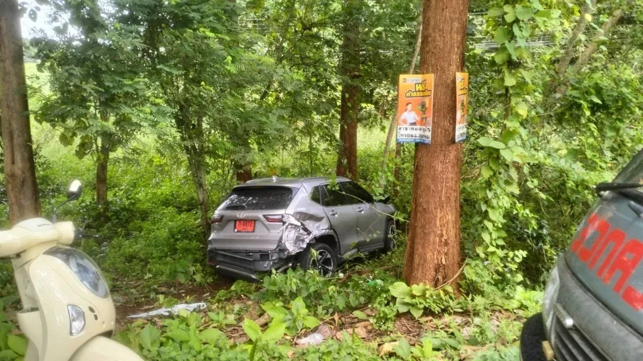 사고 차량 전경