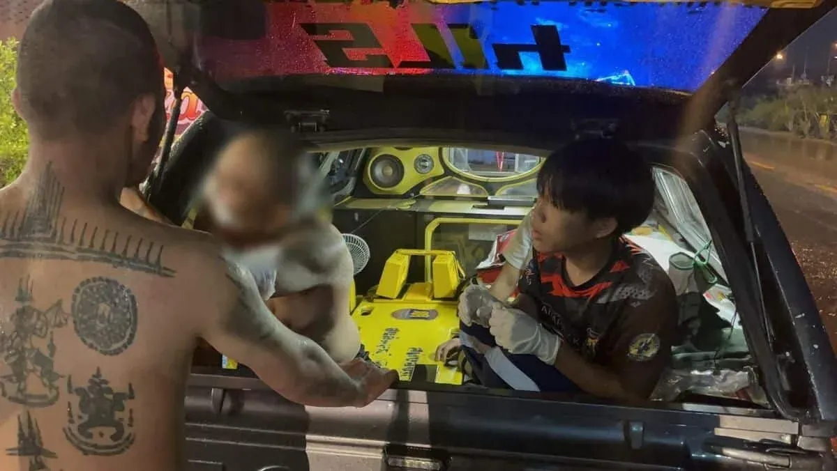 파타야 폭행 사건 현장