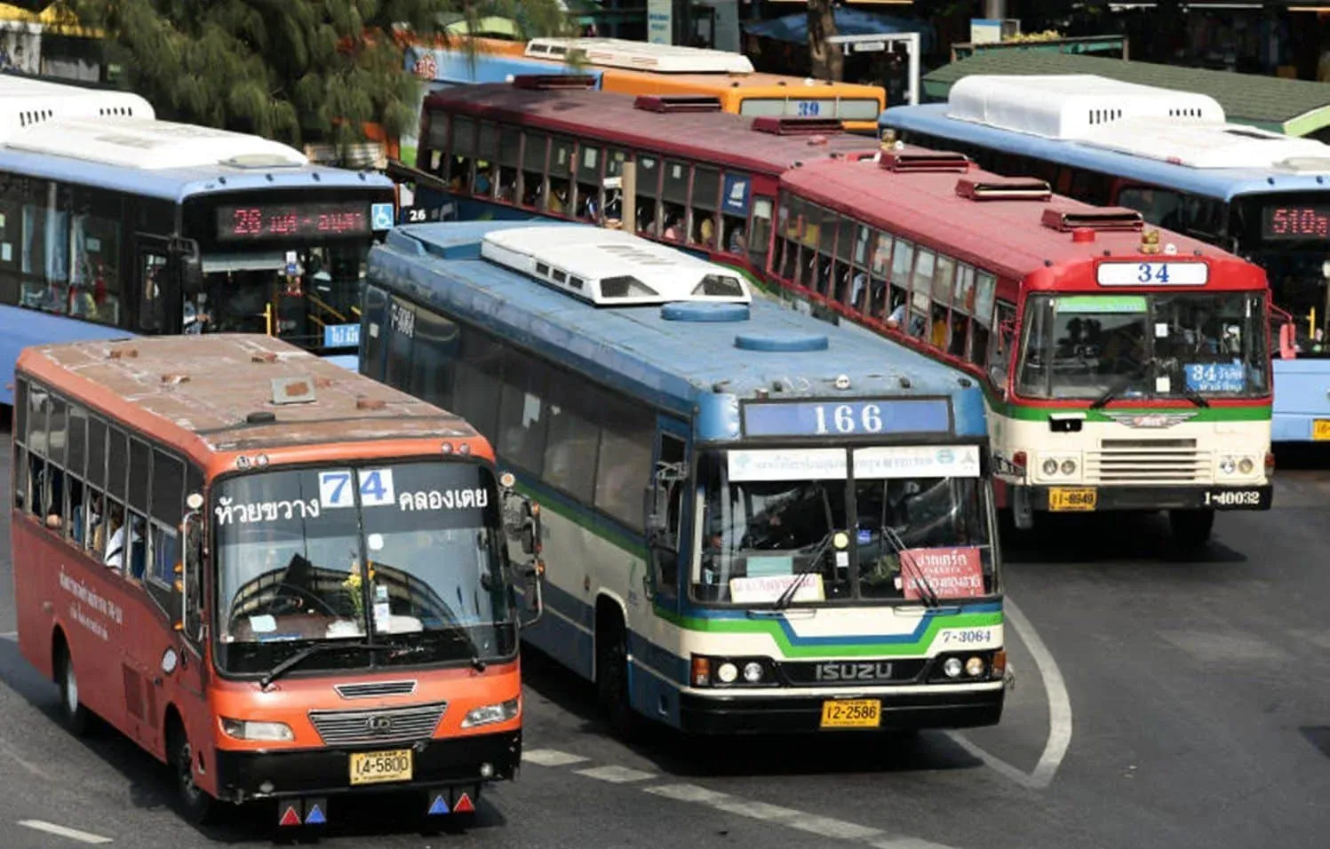 태국의 전기버스 전환 프로젝트