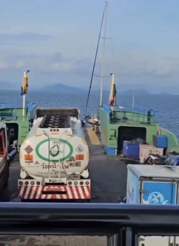 해상 사고 현장