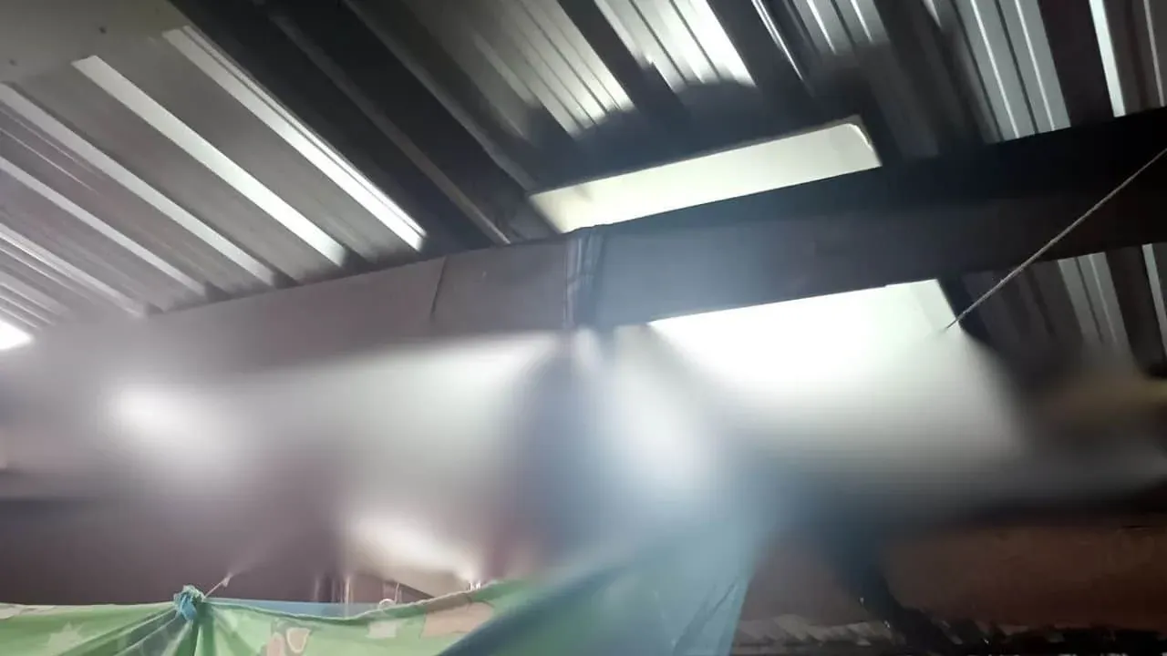 사건 현장의 혈흔