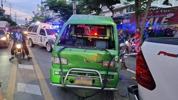 사고 차량 현장