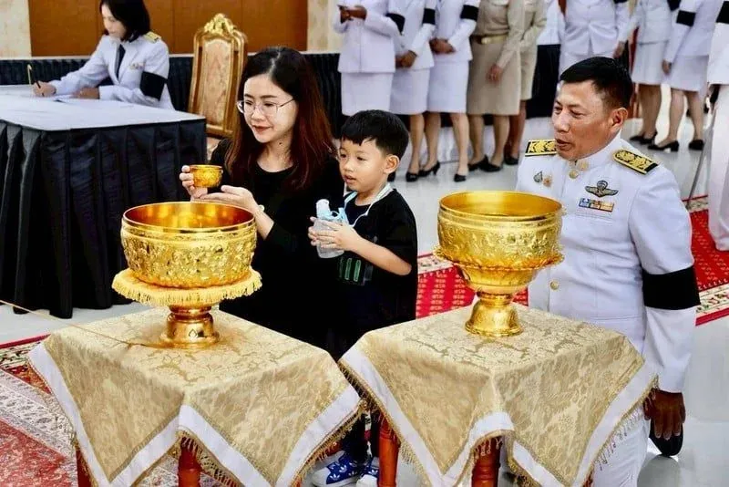 푸켓 추모 행사 현장