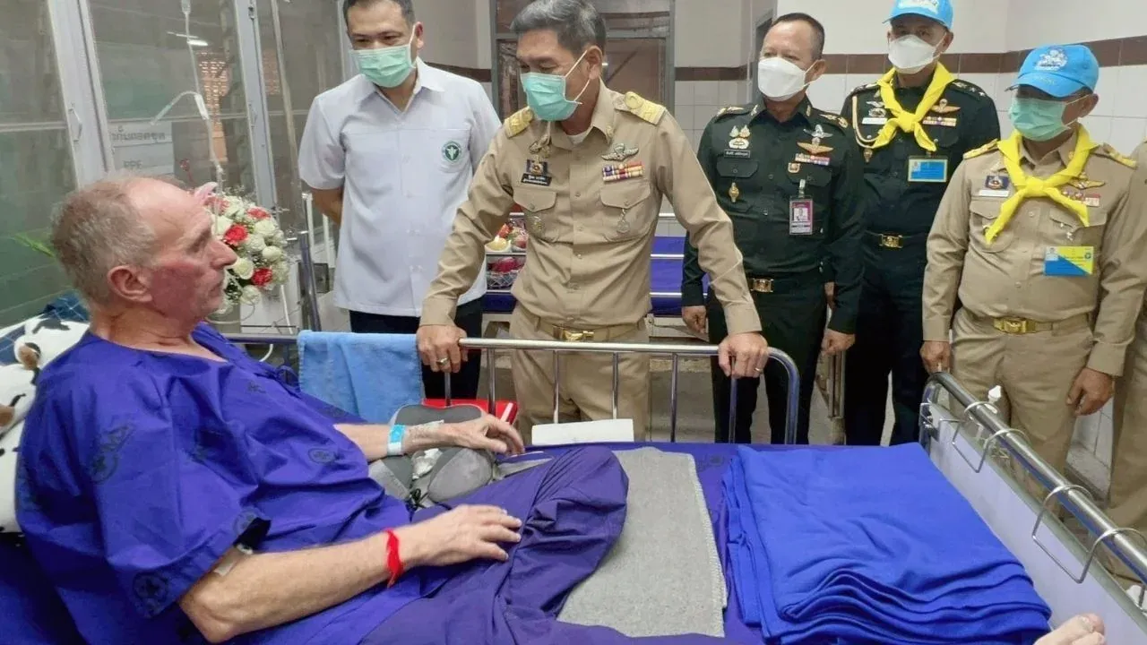 병원 방문 모습