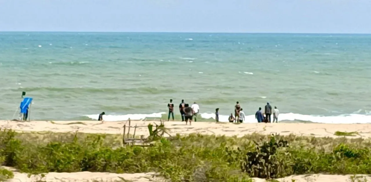 태국 프라쭅끼리칸 해변 사건 현장