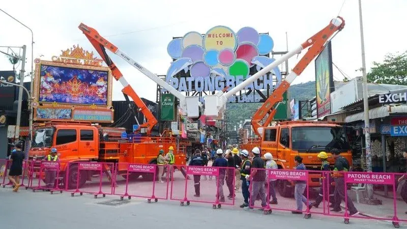 전선 지중화 프로젝트 주요 관계자들