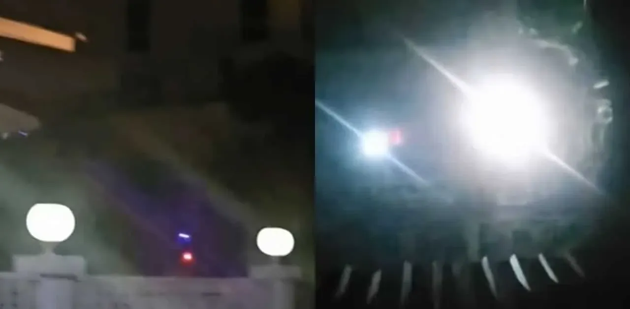 전직 경찰관과 이웃 충돌