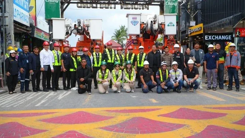 지중화 작업으로 정리될 전선들