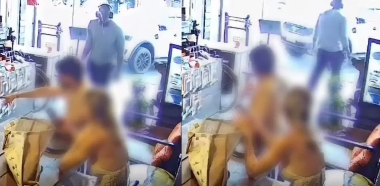 푸켓 식당 침 뱉기 사건 CCTV