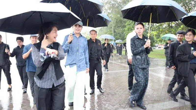 태국 비엔날레 전시장 준비 현장