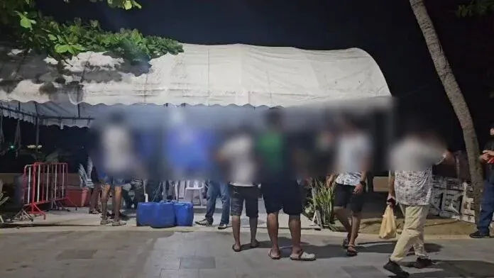 관광경찰센터 인근 사건 발생 지점