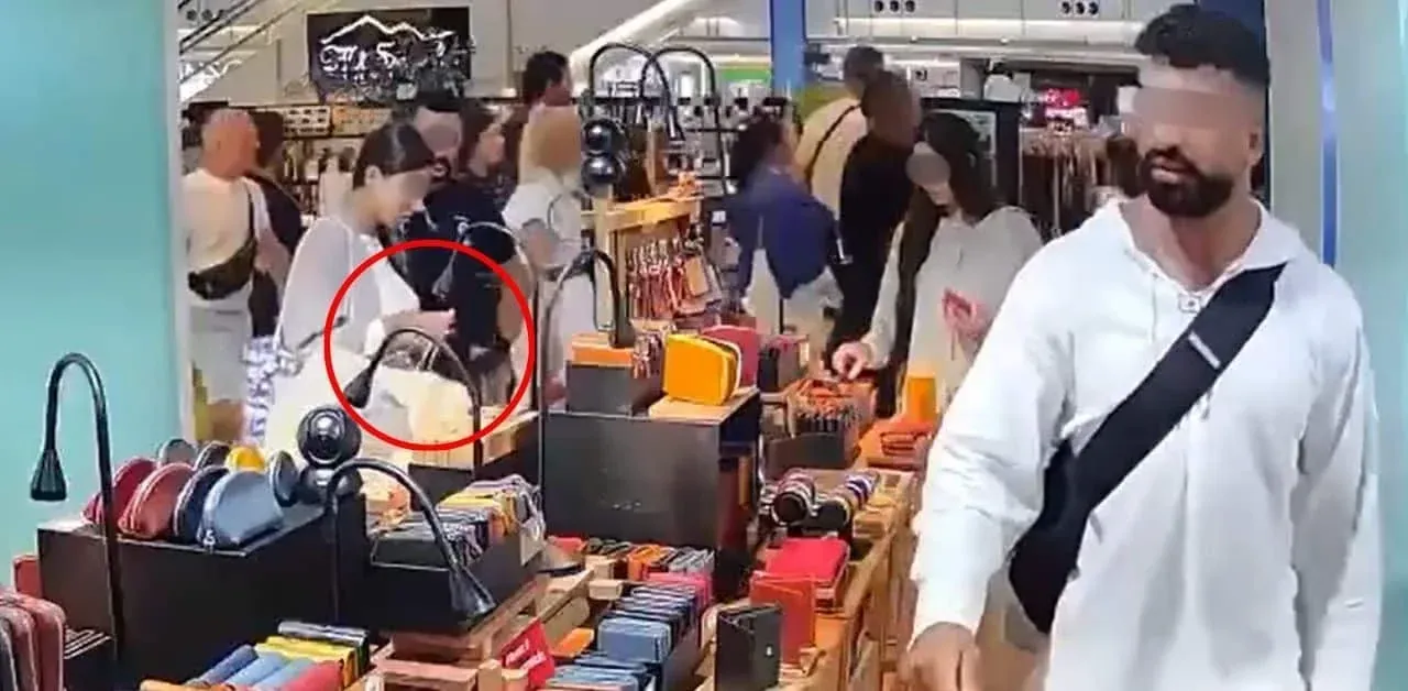 푸켓 외국인 절도범 CCTV 화면