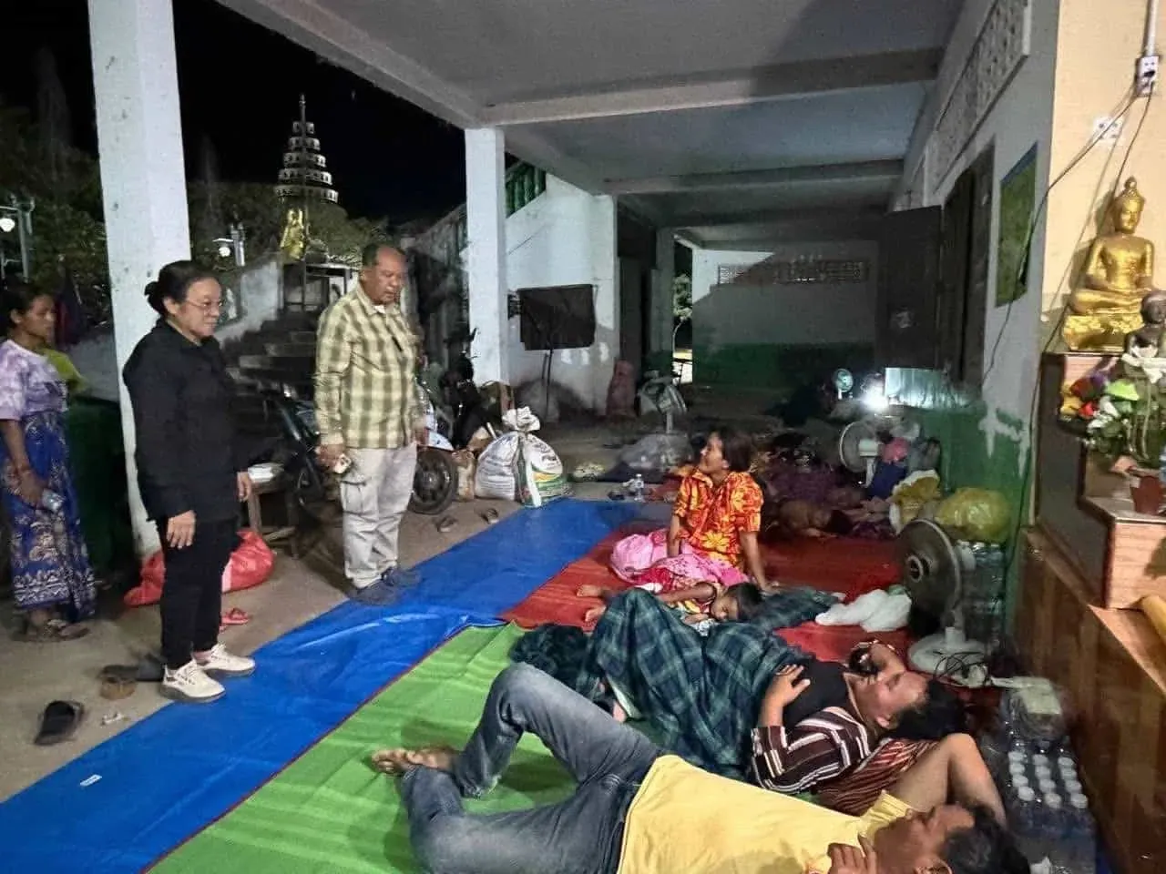 태국-캄보디아 국경 지역 현장 사진