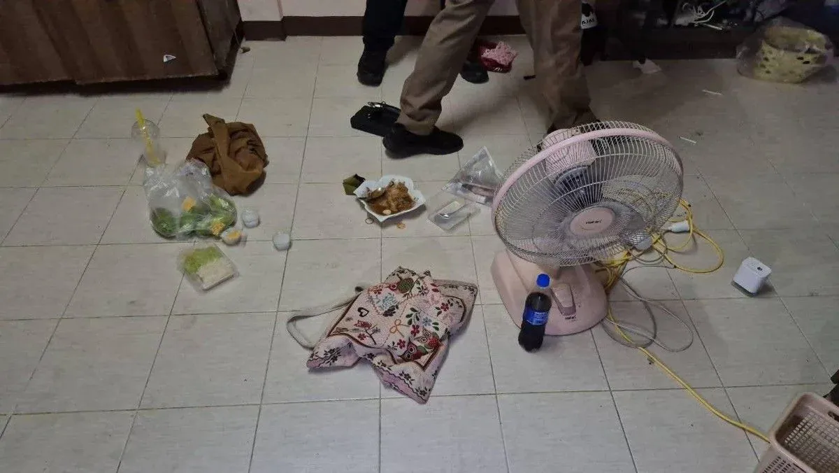 파타야 흉기 사건 현장