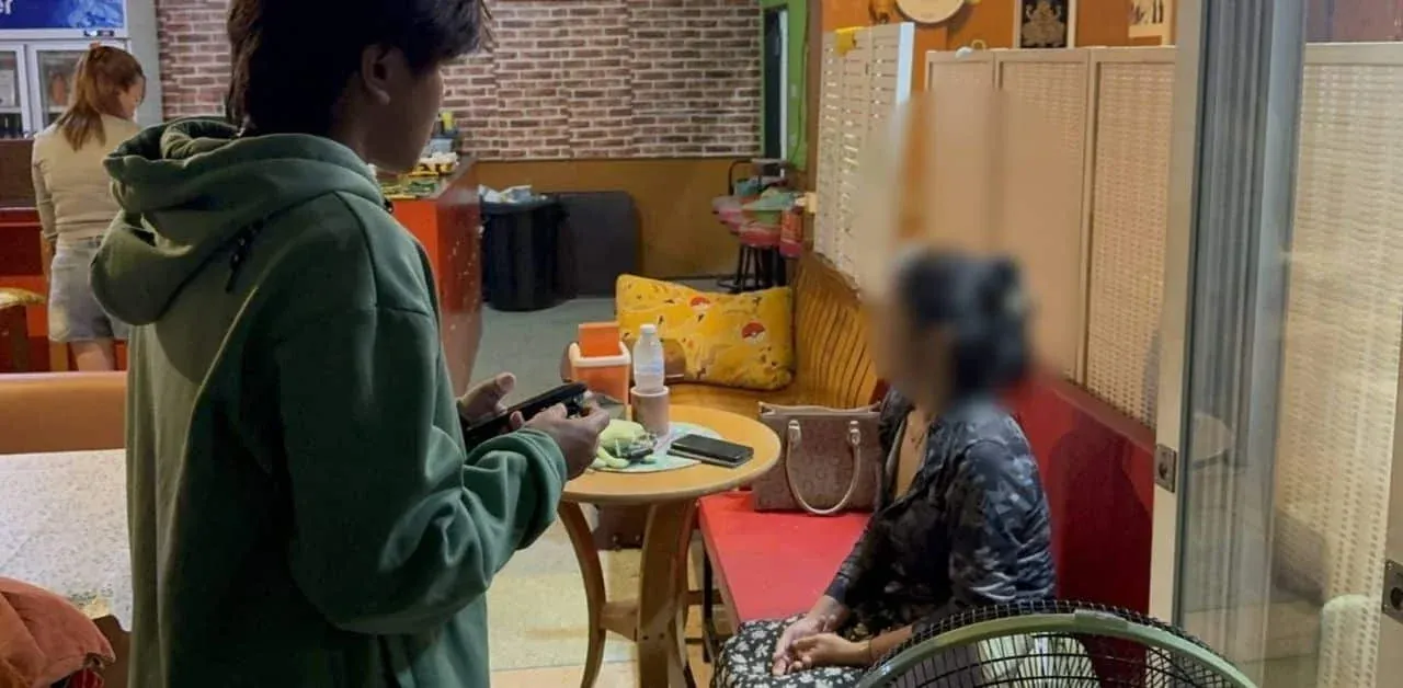 CCTV에 포착된 용의자 모습