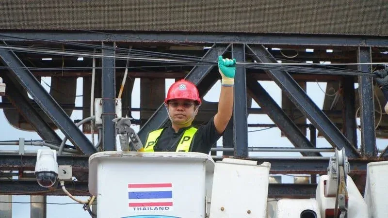 방라 로드 공사 착수 기념식