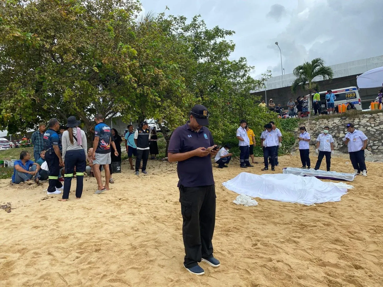 구조 작업 현장