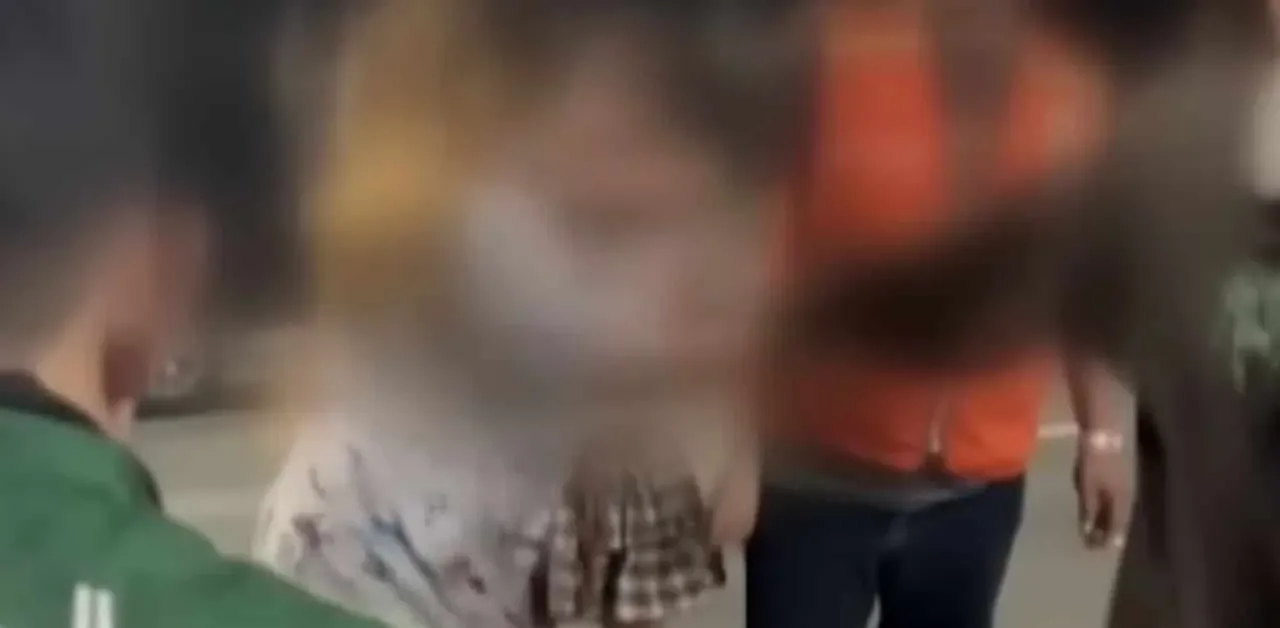 파타야 비치에서 발생한 폭행 현장