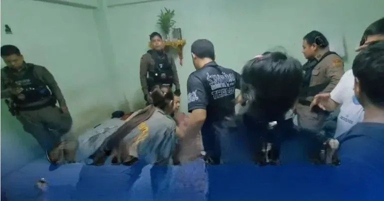 사뭇프라칸 콘도에서 발견된 사망 현장