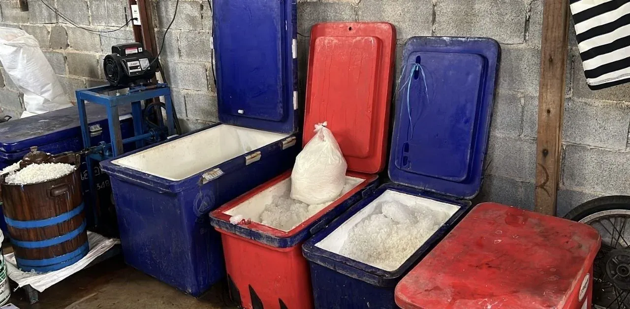 비위생적인 아이스크림 제조 환경