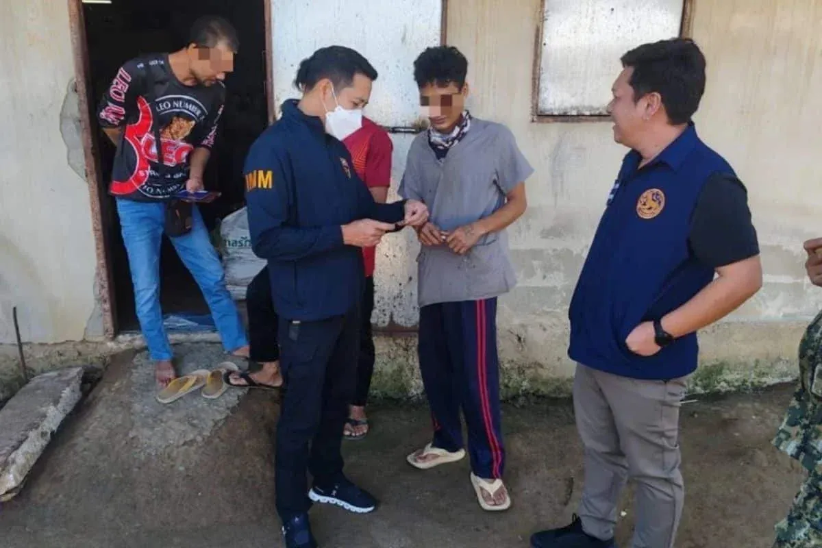 태국 나콘파톰 이민국 단속 현장