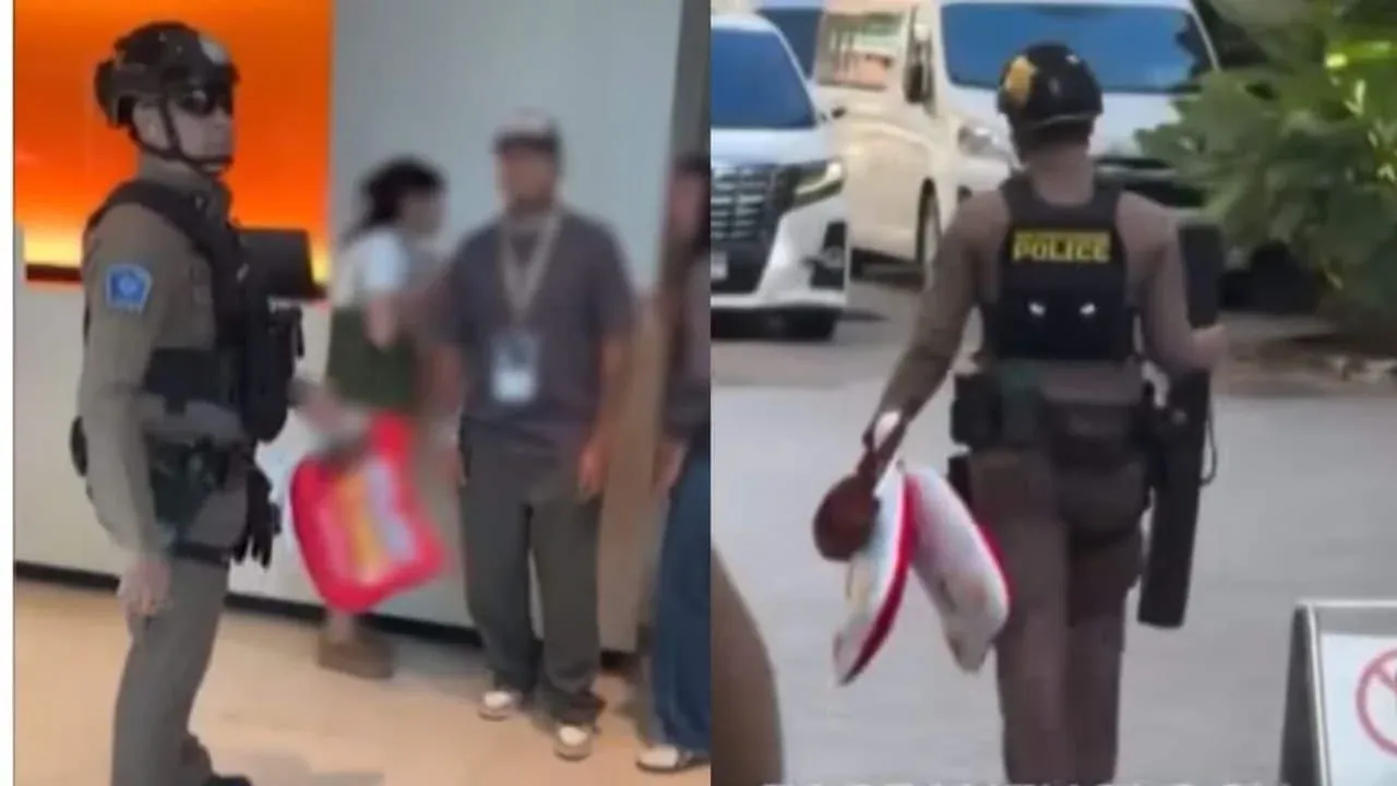 파타야 해변 사건 현장