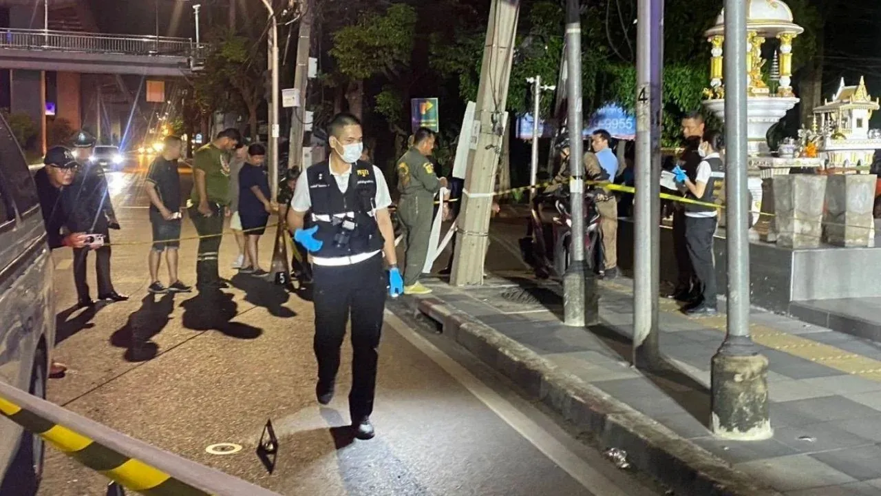 사건이 발생한 랏프라오 로드 122번 소이 입구