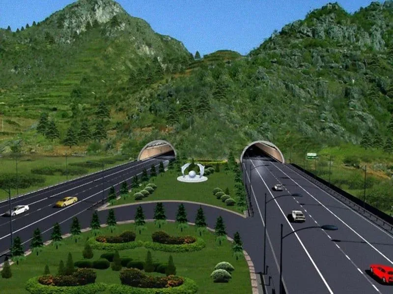 카투-파통 터널 예상도