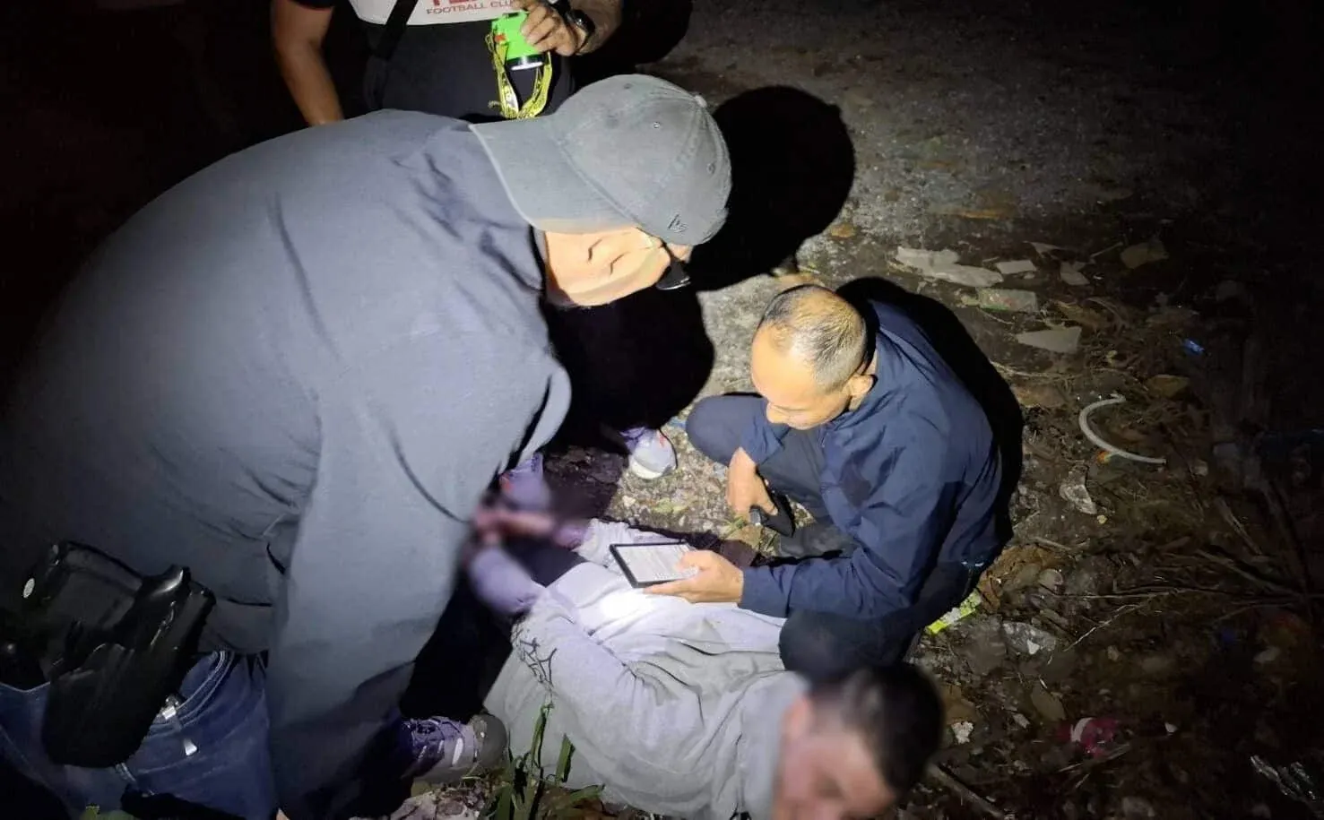 마약 광고 QR코드 스티커