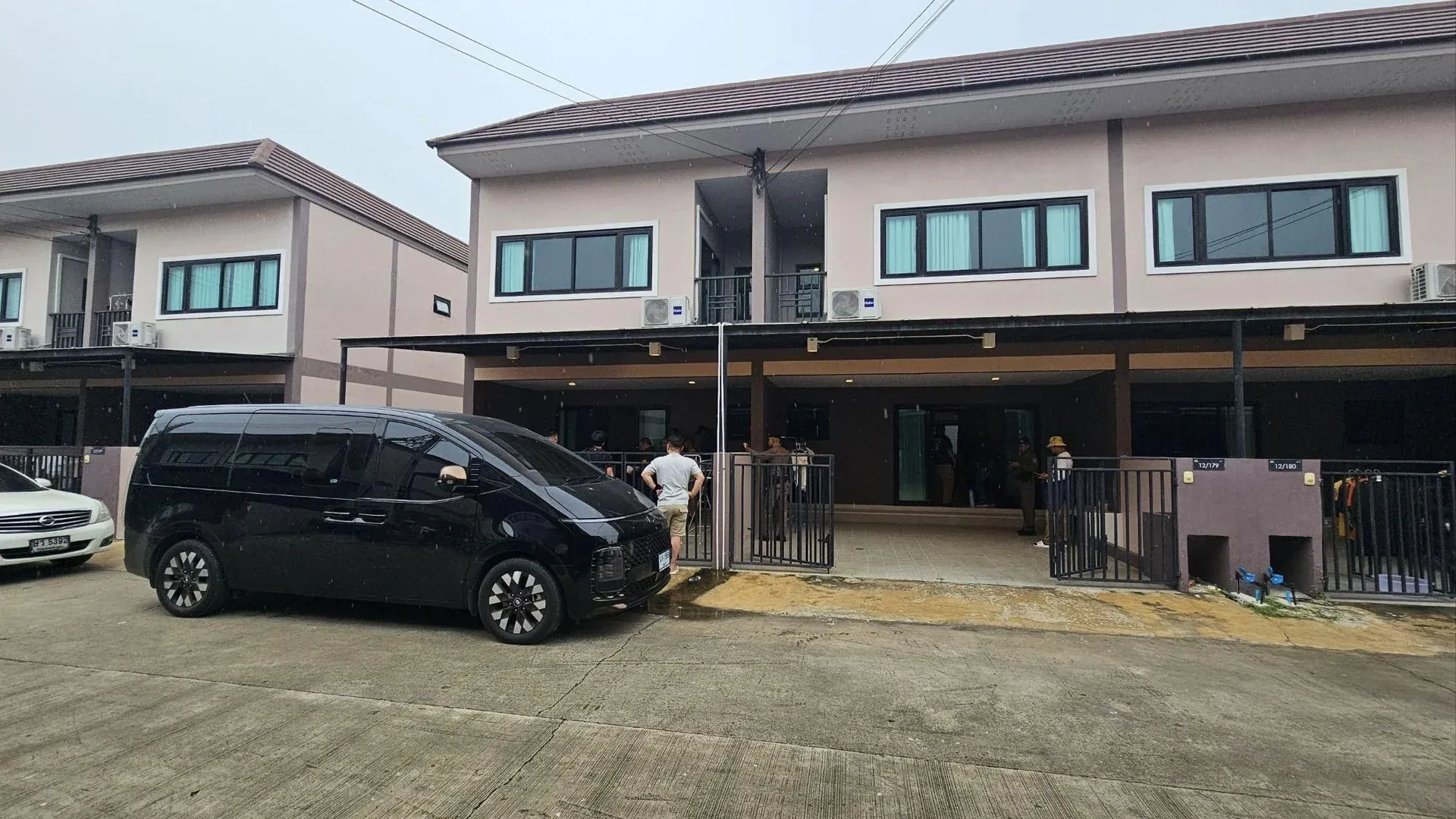 용의자 체포 장면