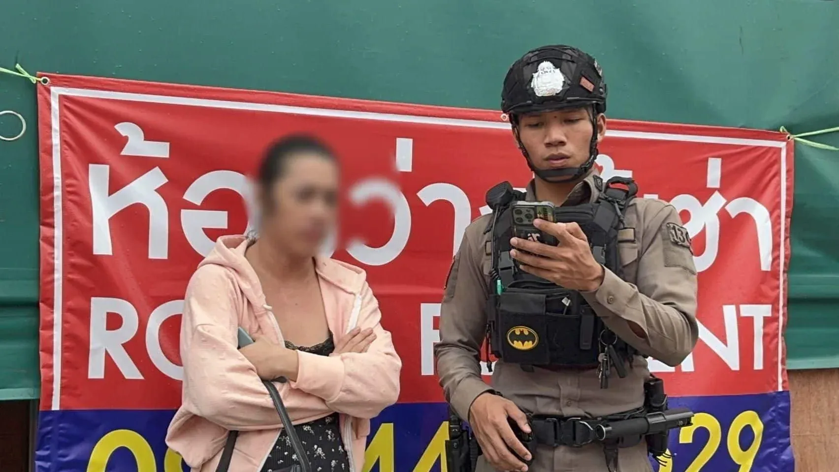 파타야 흉기 난동 용의자