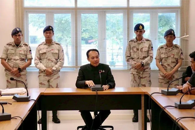 푸껫 해변 마사지 회의 현장