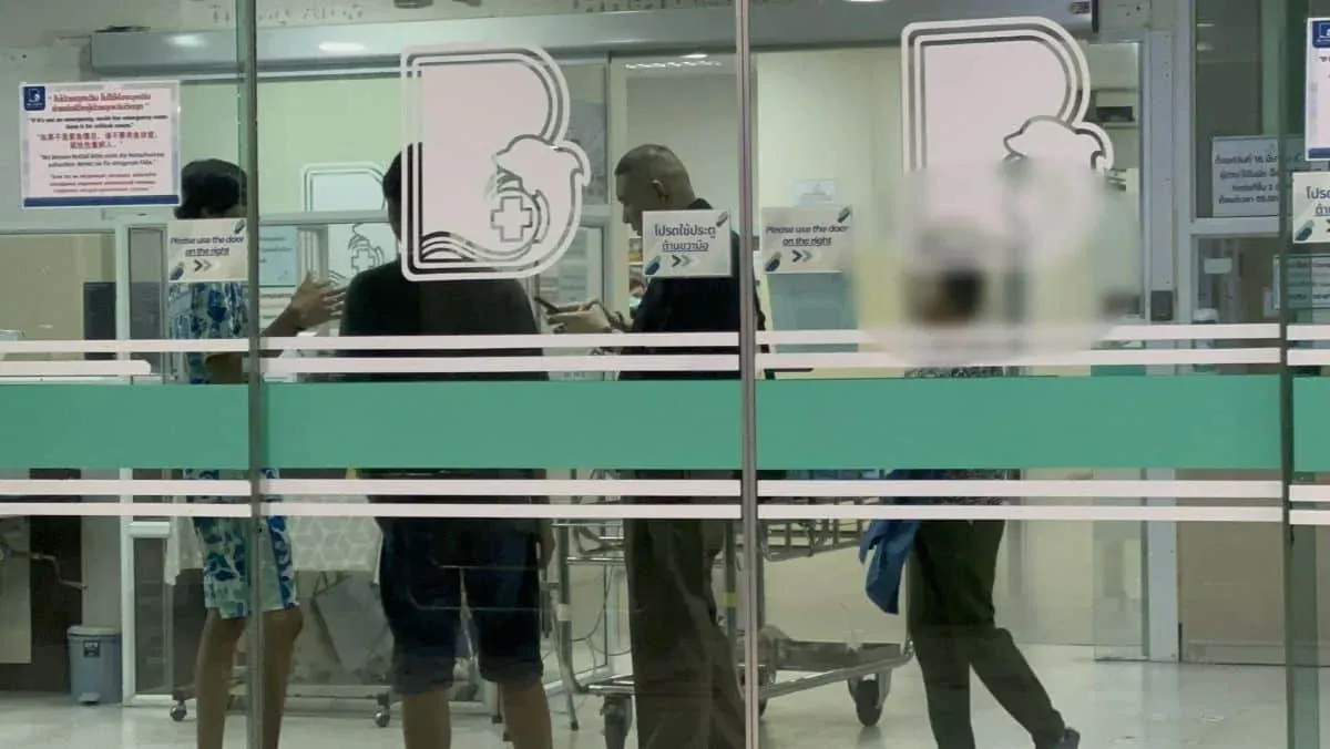 파타야 10대 총격 사건 현장