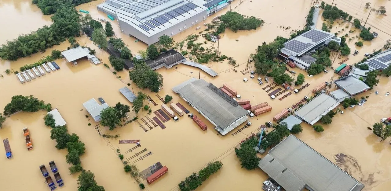 햇야이 송클라 홍수 현장