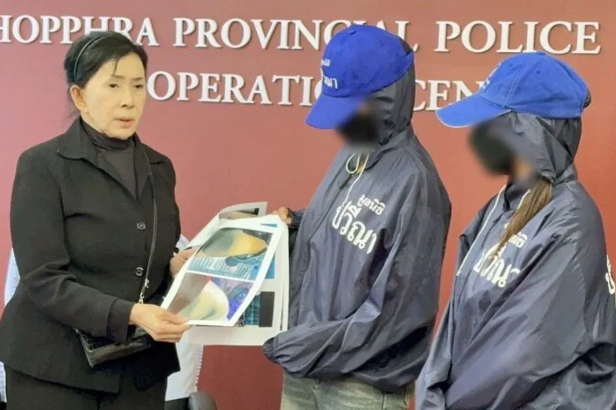 구조된 태국 여성들