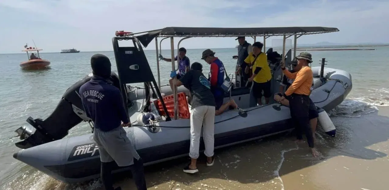 러시아 관광객 수색 작업